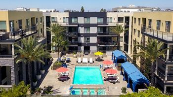 Resort-style pool and sundeck